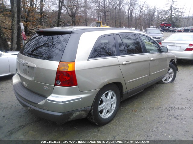 2C4GM68474R617002 - 2004 CHRYSLER PACIFICA TAN photo 4