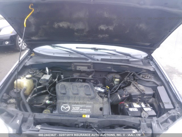 4F2CZ96113KM01119 - 2003 MAZDA TRIBUTE ES 蓝色 照片 10