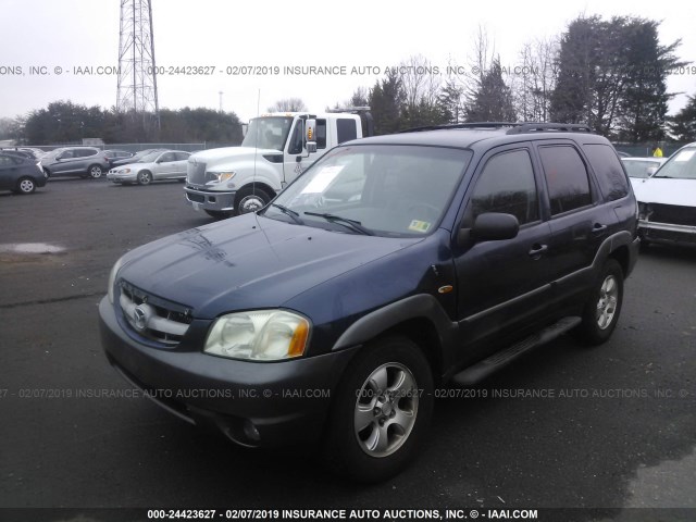 4F2CZ96113KM01119 - 2003 MAZDA TRIBUTE ES 蓝色 照片 2