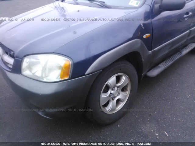 4F2CZ96113KM01119 - 2003 MAZDA TRIBUTE ES 蓝色 照片 6