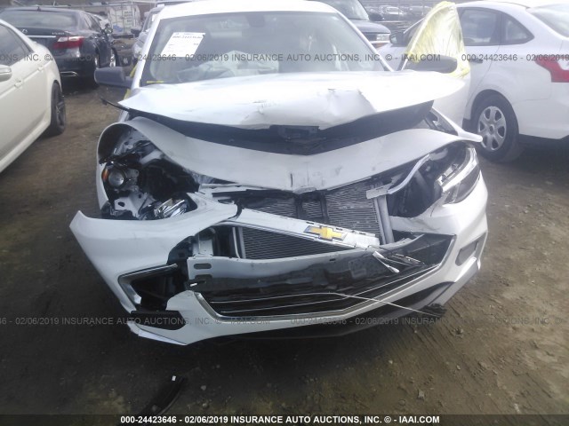1G1ZB5ST1JF110147 - 2018 CHEVROLET MALIBU LS 白色 照片 6