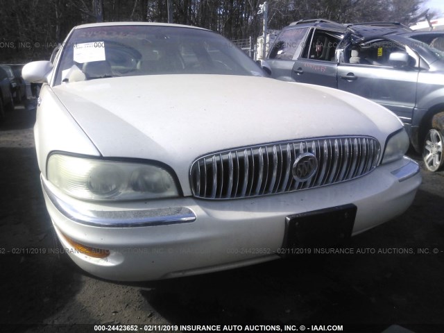 1G4CU541134180681 - 2003 BUICK PARK AVENUE ULTRA WHITE photo 6