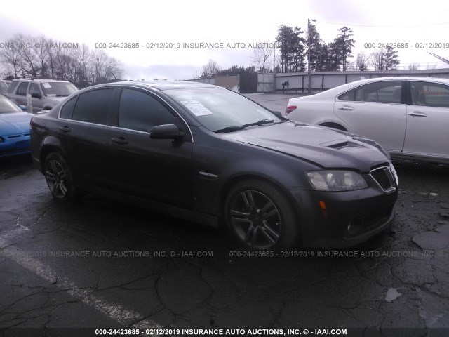 6G2ER57778L123310 - 2008 PONTIAC G8 GRAY photo 1