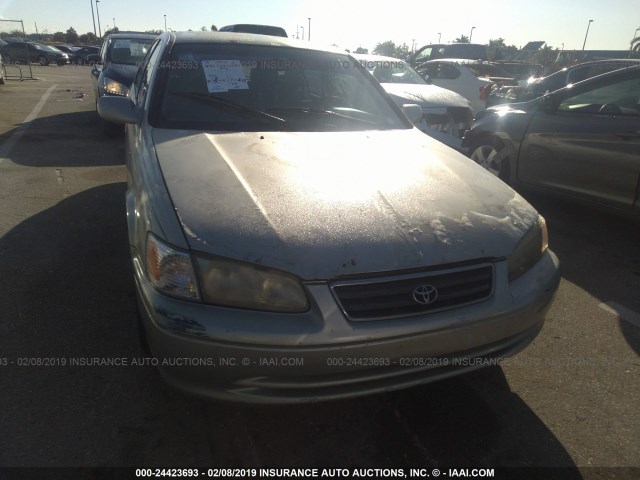 4T1BG22K91U016931 - 2001 TOYOTA CAMRY CE/LE/XLE TAN photo 6