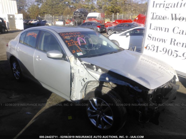 JNKCV61F19M352111 - 2009 INFINITI G37 SILVER photo 1