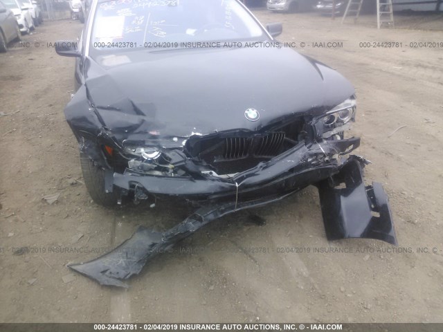 WBAHN83527DT65757 - 2007 BMW 750 BLACK photo 6