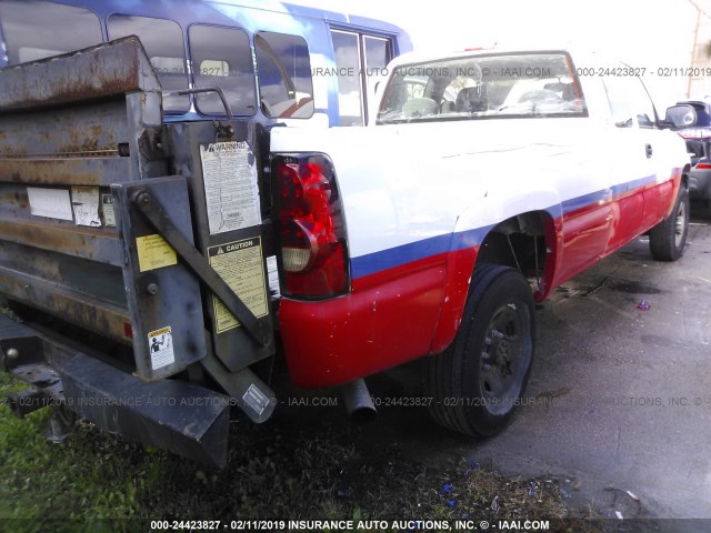 1GCHC29U25E309149 - 2005 CHEVROLET SILVERADO C2500 HEAVY DUTY WHITE photo 6