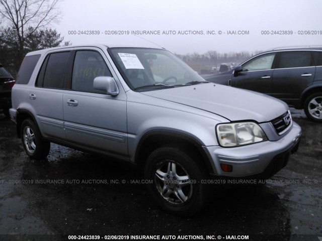 JHLRD18761S012262 - 2001 HONDA CR-V SE/LE SILVER photo 1