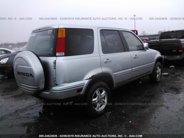 JHLRD18761S012262 - 2001 HONDA CR-V SE/LE SILVER photo 4