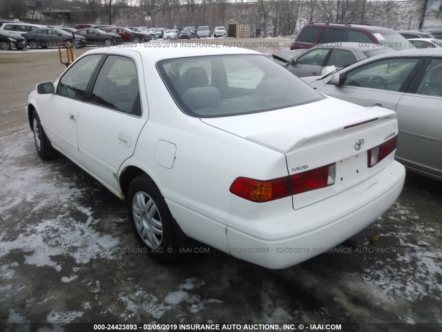 4T1BG22K71U775612 - 2001 TOYOTA CAMRY CE/LE/XLE WHITE photo 3