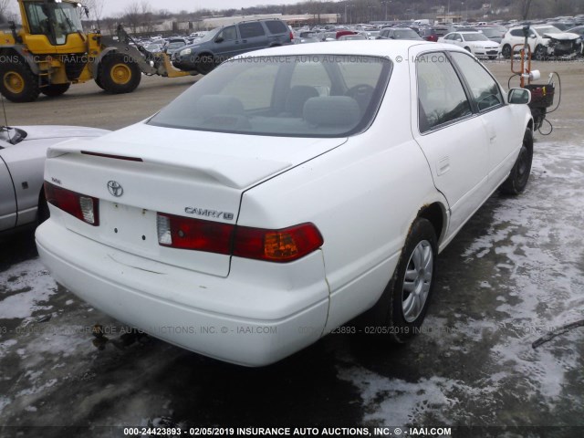 4T1BG22K71U775612 - 2001 TOYOTA CAMRY CE/LE/XLE WHITE photo 4