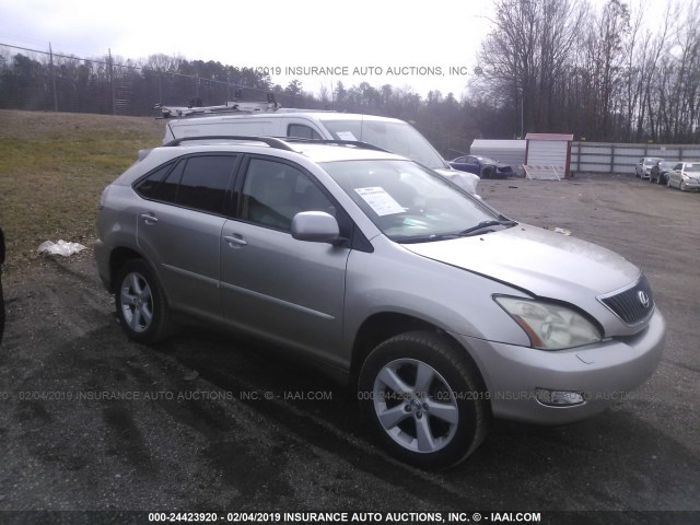 JTJHA31U440029488 - 2004 LEXUS RX SILVER photo 1