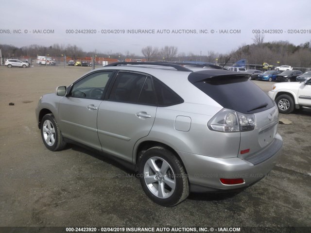 JTJHA31U440029488 - 2004 LEXUS RX SILVER photo 3