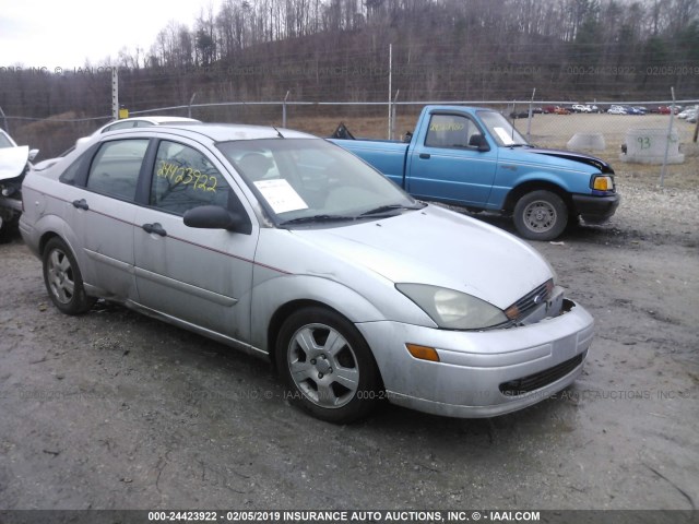 1FAFP38393W174467 - 2003 FORD FOCUS ZTS SILVER photo 1