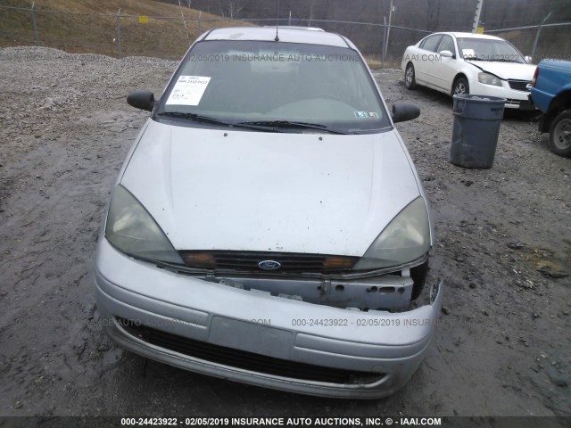 1FAFP38393W174467 - 2003 FORD FOCUS ZTS SILVER photo 6