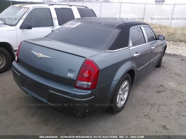 2C3LA53G06H113052 - 2006 CHRYSLER 300 TOURING GRAY photo 4