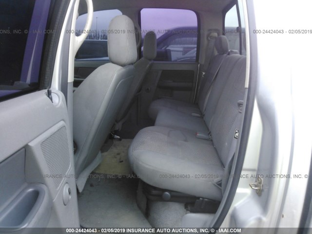 1D7KS28C27J168486 - 2007 DODGE RAM 2500 ST/SLT SILVER photo 8