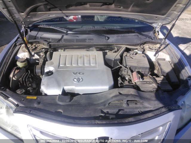 4T1BK46K89U078482 - 2009 TOYOTA CAMRY SE/LE/XLE 银色 照片 10