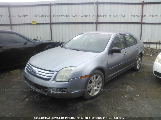 3FAHP06Z27R110682 - 2007 FORD FUSION S GRAY photo 2