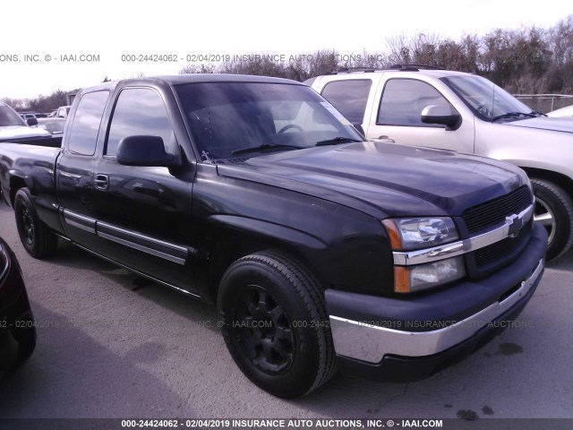 1GCEC19T53Z213641 - 2003 CHEVROLET SILVERADO C1500 BLACK photo 1