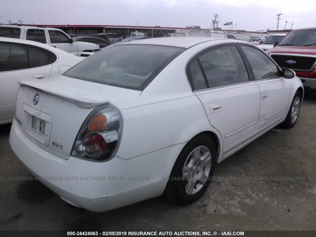 1N4AL11D02C236061 - 2002 NISSAN ALTIMA S/SL WHITE photo 4