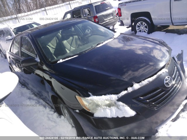 4T1BK46K87U525762 - 2007 TOYOTA CAMRY NEW GENERAT LE/XLE/SE BLACK photo 1