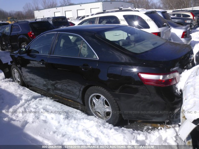 4T1BK46K87U525762 - 2007 TOYOTA CAMRY NEW GENERAT LE/XLE/SE BLACK photo 3