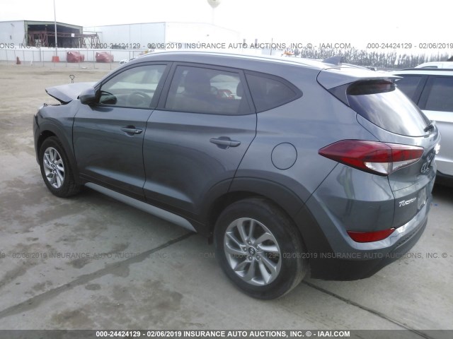 KM8J33A45JU663455 - 2018 HYUNDAI TUCSON LIMITED/SPORT AND ECO/SE GRAY photo 1