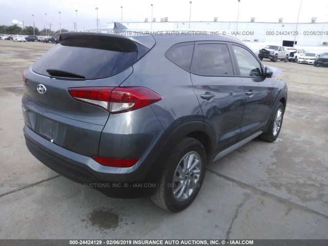 KM8J33A45JU663455 - 2018 HYUNDAI TUCSON LIMITED/SPORT AND ECO/SE GRAY photo 2