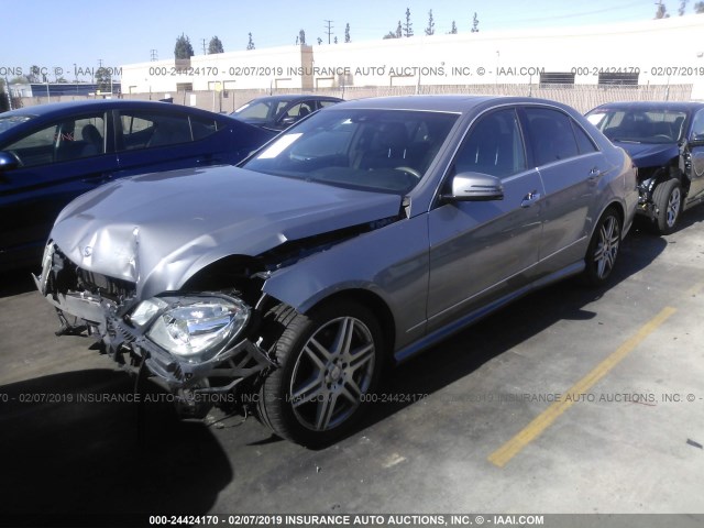 WDDHF5GB8AA072359 - 2010 MERCEDES-BENZ E 350 GRAY photo 2