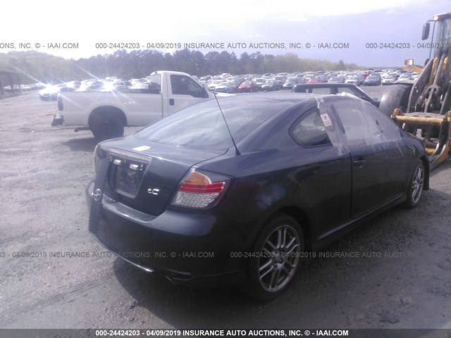 JTKDE177960115449 - 2006 TOYOTA SCION TC ნაცრისფერი ფოტო 4