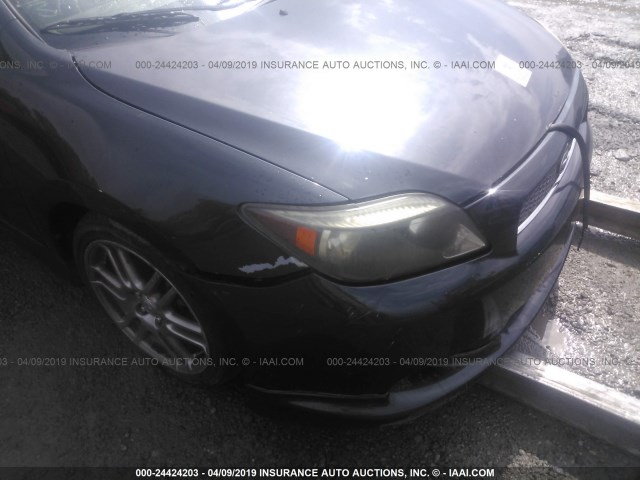 JTKDE177960115449 - 2006 TOYOTA SCION TC ნაცრისფერი ფოტო 6