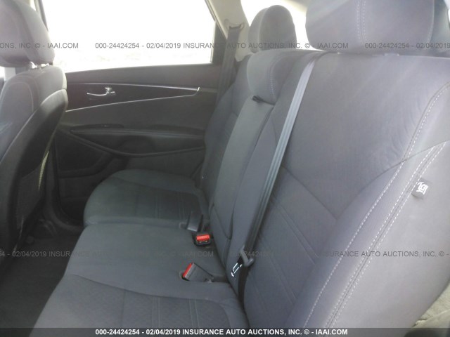 5XYPGDA37GG149083 - 2016 KIA SORENTO LX/L Navy photo 8