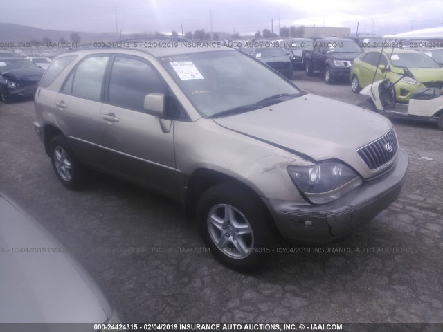 JT6GF10U4Y0048173 - 2000 LEXUS RX 300 CREAM photo 1