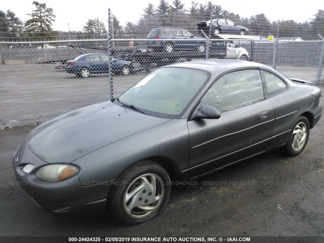 3FAFP11322R125255 - 2002 FORD ESCORT ZX2 SILVER photo 2