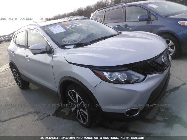 JN1BJ1CP5JW196412 - 2018 NISSAN ROGUE SPORT S/SV/SL SILVER photo 1