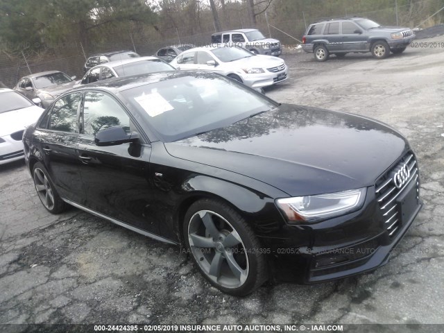 WAUEFAFL0FN007776 - 2015 AUDI A4 BLACK photo 1