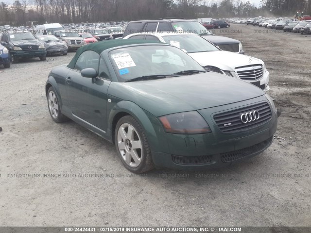 TRUUT28N921020352 - 2002 AUDI TT QUATTRO GREEN photo 1