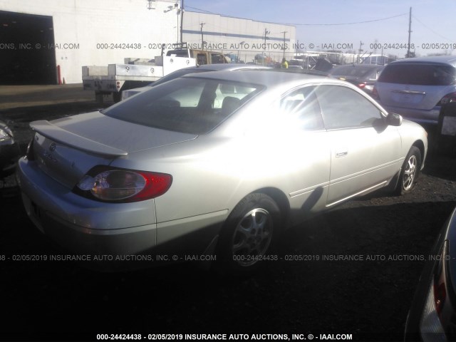 2T1CE22P33C022170 - 2003 TOYOTA CAMRY SOLARA SE SILVER photo 4