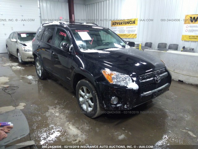 2T3DF4DV2BW113704 - 2011 TOYOTA RAV4 LIMITED BLACK photo 1