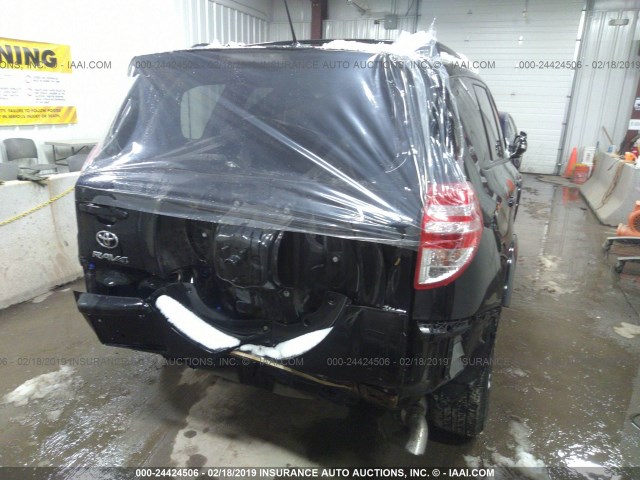 2T3DF4DV2BW113704 - 2011 TOYOTA RAV4 LIMITED BLACK photo 6