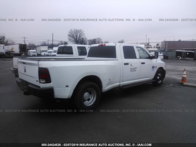 3C63DPGL5CG246625 - 2012 DODGE RAM 3500 WHITE photo 4