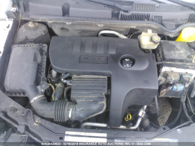 1G8AJ52F35Z136524 - 2005 SATURN ION LEVEL 2 白色 照片 10