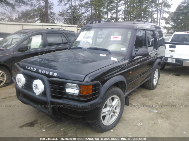 SALTY12452A770972 - 2002 LAND ROVER DISCOVERY II SE BLACK photo 2