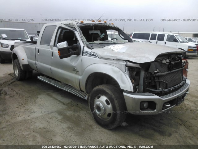 1FT8W3DT6FEC22996 - 2015 FORD F350 SUPER DUTY SILVER photo 1