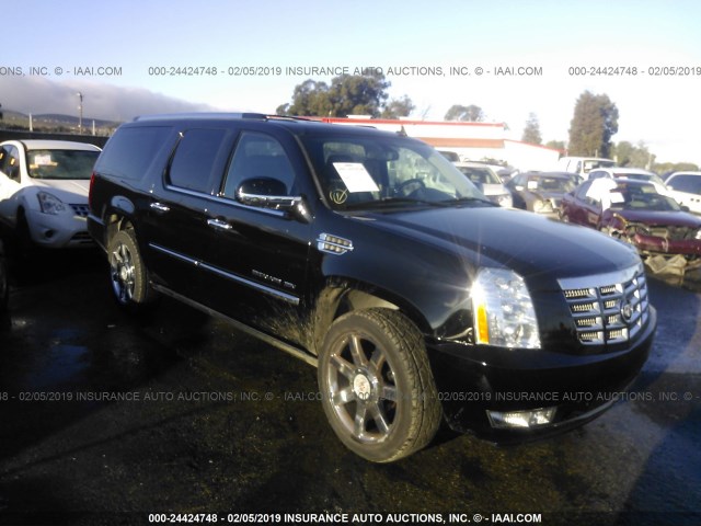 1GYFK66878R174122 - 2008 CADILLAC ESCALADE BLACK photo 1