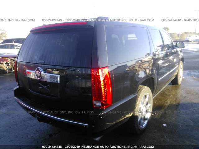 1GYFK66878R174122 - 2008 CADILLAC ESCALADE BLACK photo 4