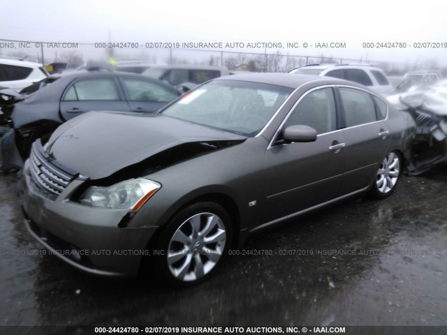 JNKAY01F67M458773 - 2007 INFINITI M35 SPORT TAN photo 2