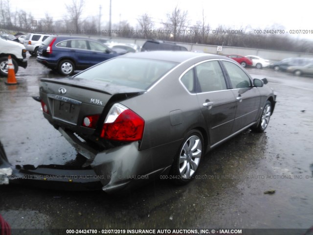 JNKAY01F67M458773 - 2007 INFINITI M35 SPORT TAN photo 4