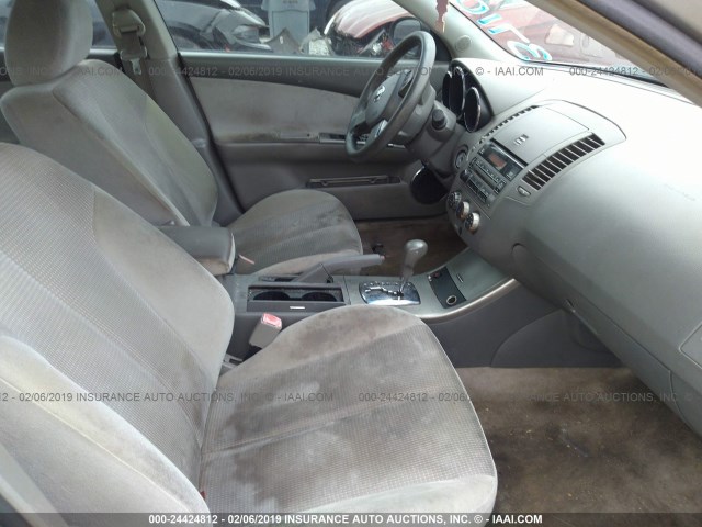 1N4AL11D66N371068 - 2006 NISSAN ALTIMA S/SL Champagne photo 5